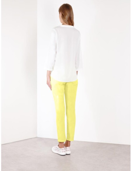 Emme Marella Ananas pantalone skinny cinque tasche