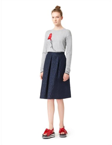 I Blues Elleni maglia in viscosa con ricamo di paillettes