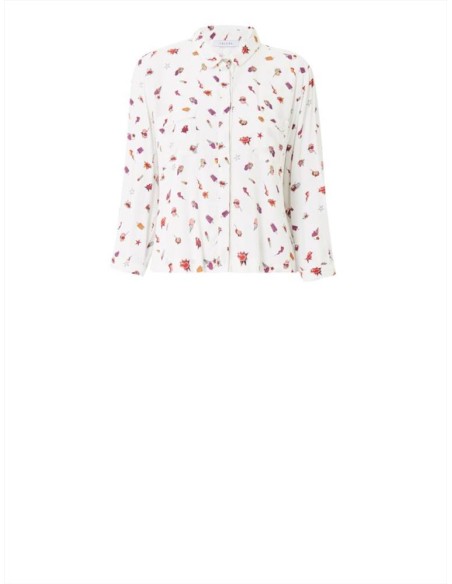 I Blues Onice camicia in crêpe di viscosa stampata