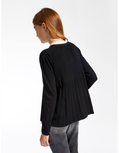 Max Mara Weekend Zefir cardigan in viscosa con dettagli plissè dietro