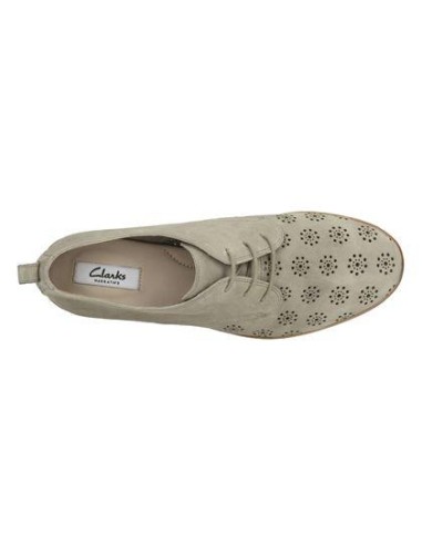 Clark's Alania Posey francesina donna in pelle nabuk traforata