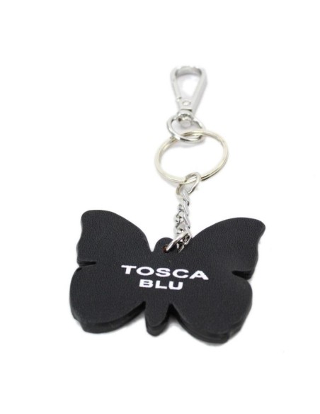 Tosca Blu portachiavi Butterfly con moschettone