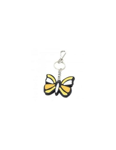 Tosca Blu portachiavi Butterfly con moschettone