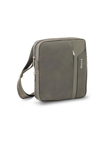 Roncato Panama borsello utility piccolo in tessuto e eco-pelle con zip