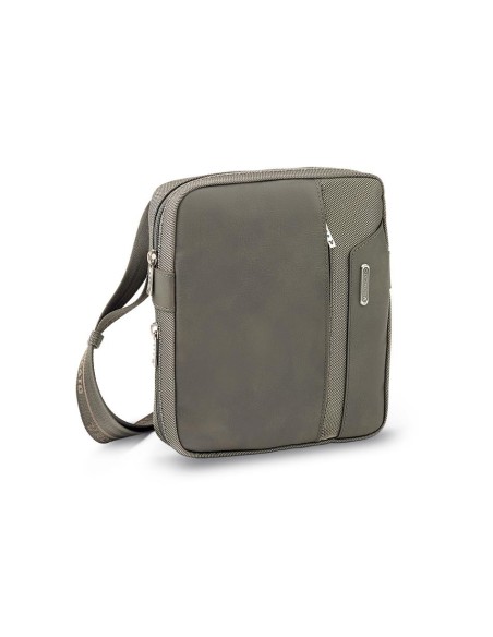 Roncato Panama borsello utility piccolo in tessuto e eco-pelle con zip