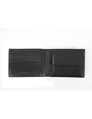 Roncato Fenix portafoglio orizzontale con porta monete e fodera RFID