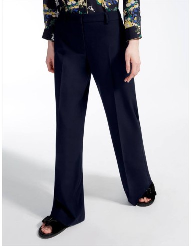 Max Mara Weekend Godezia pantalone palazzo in lana stretch