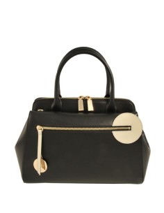 Tosca Blu Flipper borsa in pelle due manici e tracolla 2