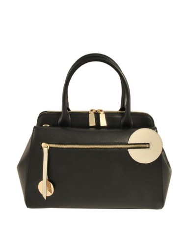 Tosca Blu Flipper borsa in pelle due manici e tracolla