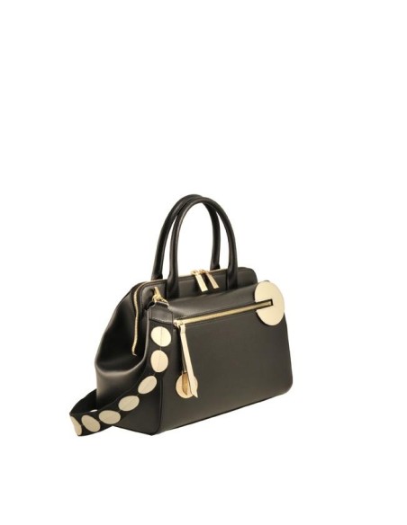 Tosca Blu Flipper borsa in pelle due manici e tracolla