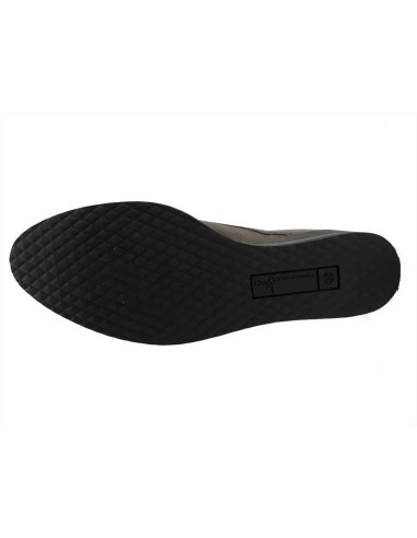 Tosca Blu francesina in pelle con nappine e zeppa