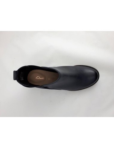 Clark's Monica Pearl beatles  in pelle liscia con elastici laterali