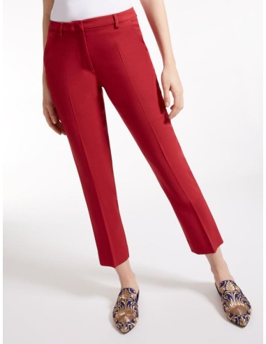 Max Mara Weekend Cartone pantaloni a sigaretta in doppia tela di visco