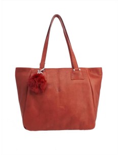 Meloni lavorazione artigiana borsa shopping in pelle