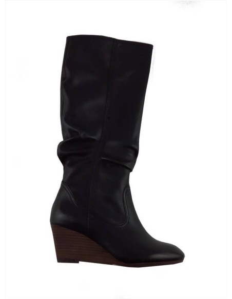 Clarks Master Gleam stivale donna in pelle con zeppa