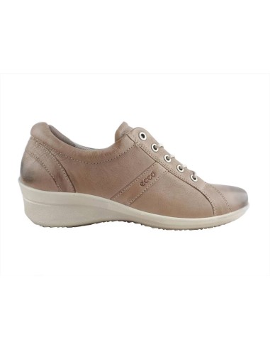 Ecco sneaker donna allacciata in pelle liscia