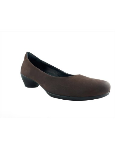 Ecco decolletè donna in pelle nubuck