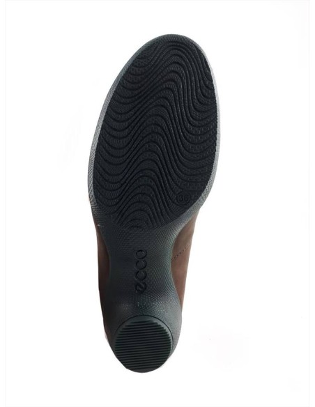 Ecco decolletè donna in pelle nubuck