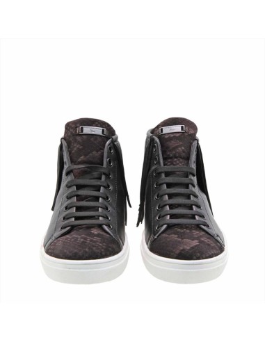 Tosca Blu Shoes Sneaker donna in pelle con frange