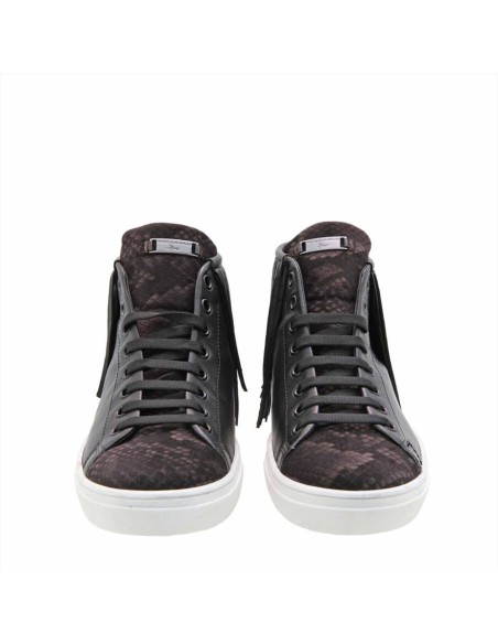 Tosca Blu Shoes Sneaker donna in pelle con frange