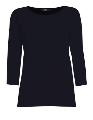 Max Mara Weekend Multib t-shirt donna girocollo in cotone stretch mani