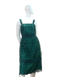 Emme Marella Cico abito donna in tulle ricamato