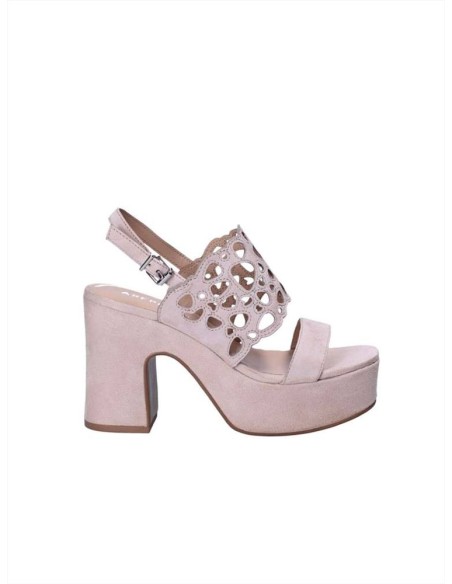 Ape Pazza sandalo donna in pelle con fascia traforata