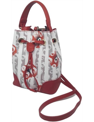 PashBag Clichy minibag secchiello Poppy Chic con pashmina abbinata