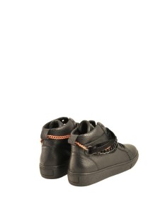 Tosca Blu Pretty Cherry sneaker alta da donna in pelle con applicazion 2