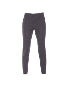 Luckylu pantalone da donna skinny jacquard micro