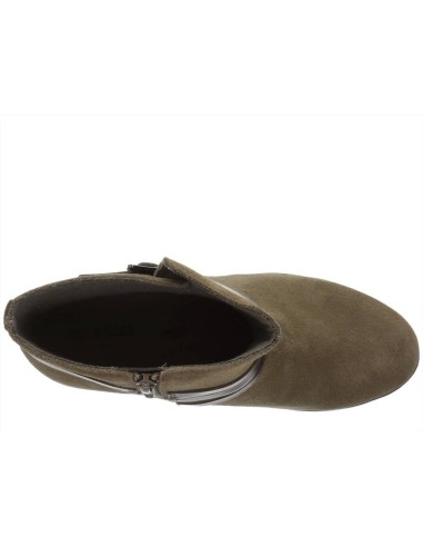 Clarks Enfield Coco tronchetto da donna in pelle scamosciata con tacco