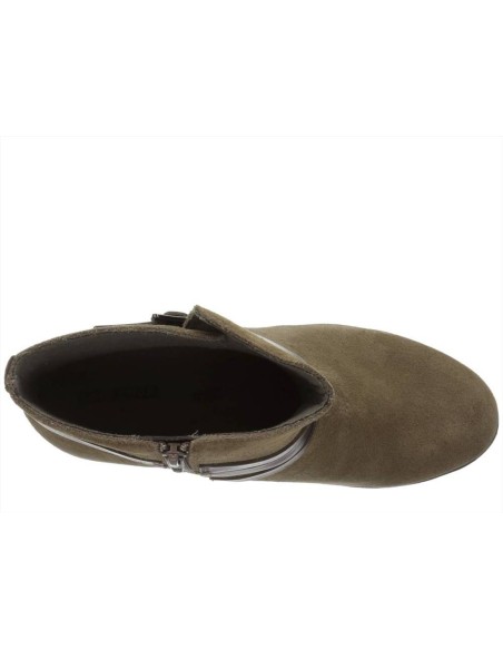 Clarks Enfield Coco tronchetto da donna in pelle scamosciata con tacco