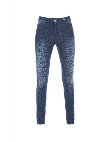 Luckylu jeans da donna denim stampa anilmalier