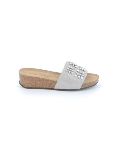 Grünland Anin ciabatta donna con fascia in pelle