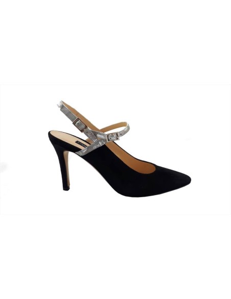 Twiggy sandalo chanel donna in pelle con tacco