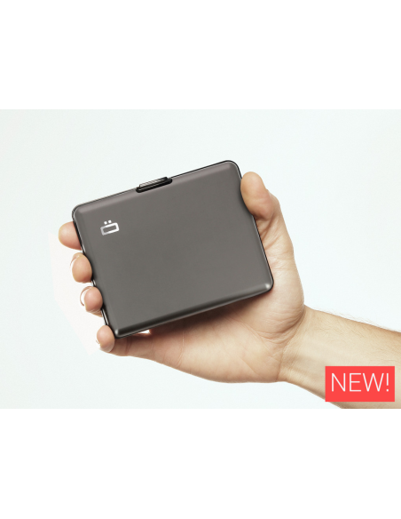 Ögon Designs portafoglio grande portacarte RFID in alluminio anodizzat