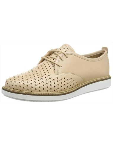 Clark's Glick Resseta francesina da donna in pelle traforata