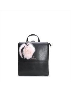 PashBag Aurore zaino da donna chiuso con pattina e pashmina abbinata 2