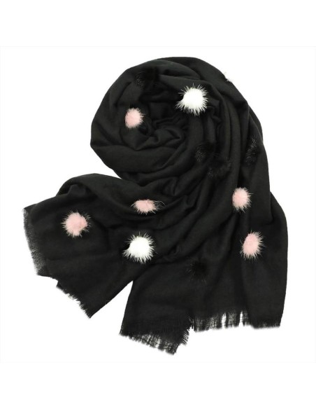 PashBag Aurore zaino da donna chiuso con pattina e pashmina abbinata