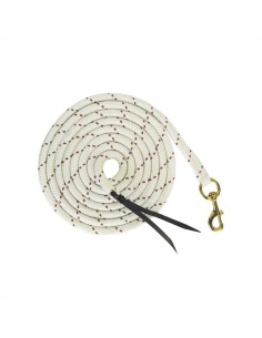 Umbria Equitazione lunghina per cavallo in corda marina con moschetton