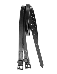 JM coppia di lacciolini in cuoio per speroni spagnoli 2