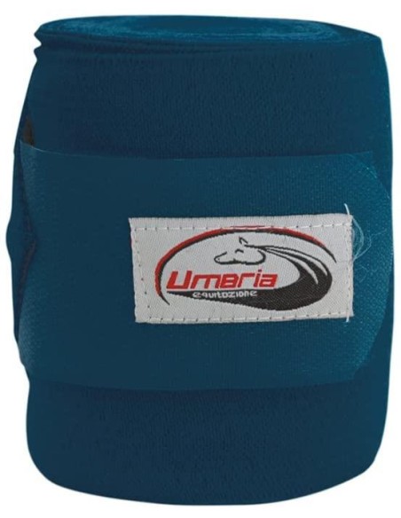Umbria Equitazione set 4 Fasce da lavoro in pile elasticizzato con chi