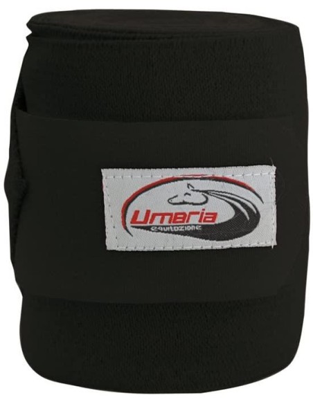 Umbria Equitazione set 4 Fasce da lavoro in pile elasticizzato con chi