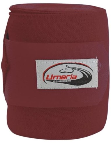 Umbria Equitazione set 4 Fasce da lavoro in pile elasticizzato con chi