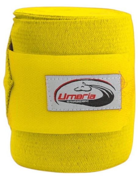 Umbria Equitazione set 4 Fasce da lavoro in pile elasticizzato con chi