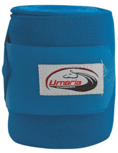 Umbria Equitazione set 4 Fasce da lavoro in pile elasticizzato con chi