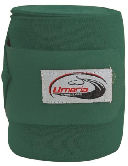 Umbria Equitazione set 4 Fasce da lavoro in pile elasticizzato con chi