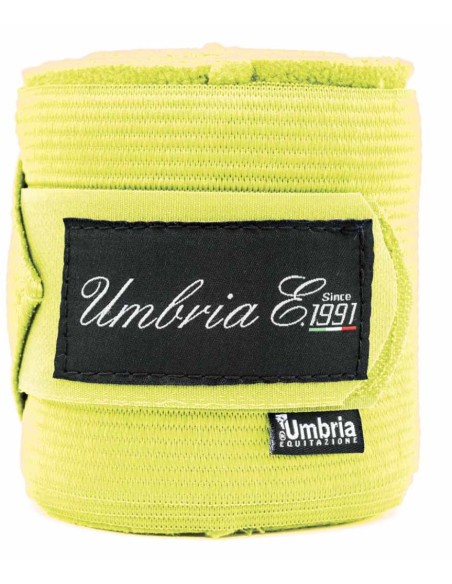 Umbria Equitazione set 4 Fasce da lavoro in pile elasticizzato con chi