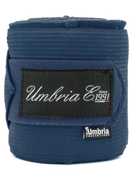 Umbria Equitazione set 4 Fasce da lavoro in pile elasticizzato con chi