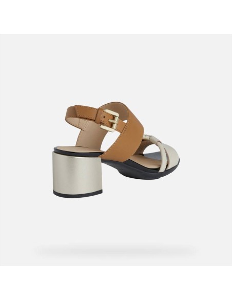 Geox scarpa sandalo da donna con tacco